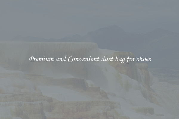 Premium and Convenient dust bag for shoes